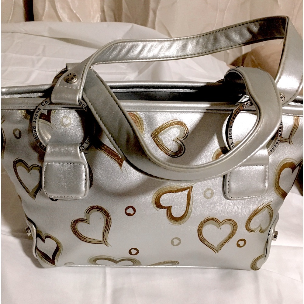 Heart bag excellent condition great valentines bag